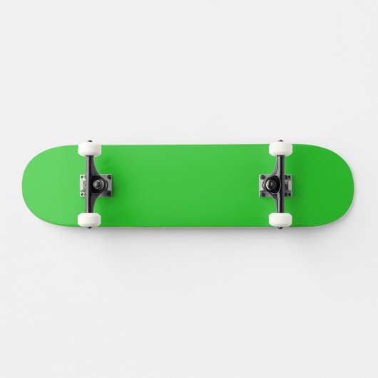 Levendige Lime Green Skateboard voor Bold Street S (Horizontaal)