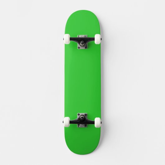 Levendige Lime Green Skateboard voor Bold Street S (Voorkant)