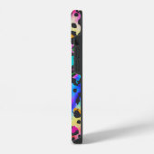 Levendige luipaardprint iPhone hoesje (Linkerkant)