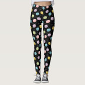 Levendige Macarons Delight Leggings (Voorkant)