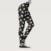 Levendige Macarons Delight Leggings (Rechts)