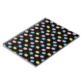 Levendige Macarons Delight Notitieboek (Linkerzijde)