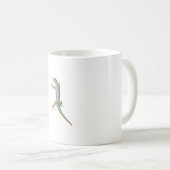 Levendige Madagaskar Groene Daggekko Koffiemok (Voorkant rechts)