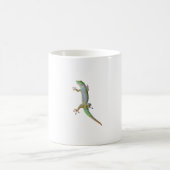 Levendige Madagaskar Groene Daggekko Koffiemok (Center)