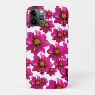 Levendige Magenta Roze Dahlia Bloemendoek voor Dou Case-Mate iPhone Case