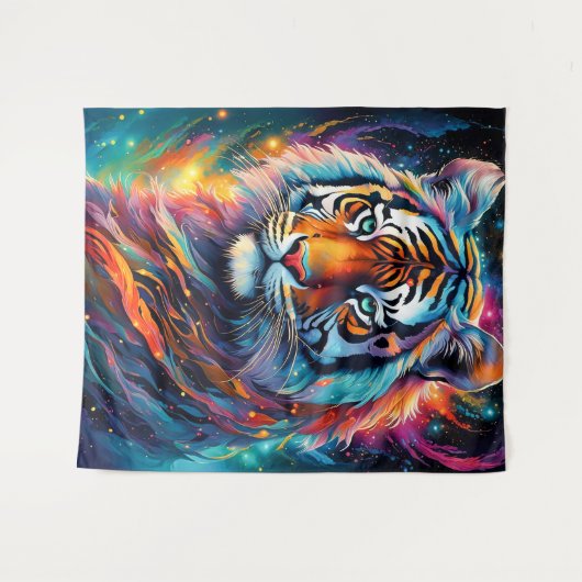 Levendige Majesteit Wandkleed (Voorkant (horizontaal))