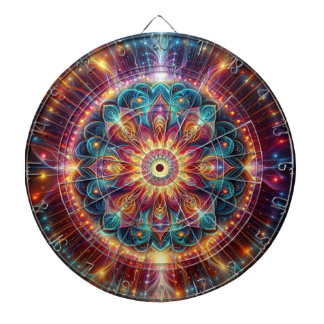 Levendige Mandala Dart Board Dartbord