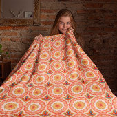 Levendige Mandala Harmony Sherpa Deken