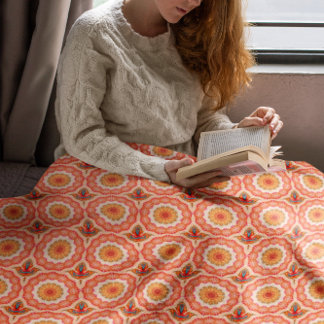 Levendige Mandala Harmony Sherpa Deken