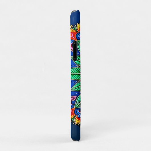 Levendige Mandala Kunstenaarschap Case-Mate iPhone Case (Achterkant/rechts)