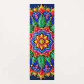Levendige Mandala Kunstenaarschap Yogamat (Voorkant)