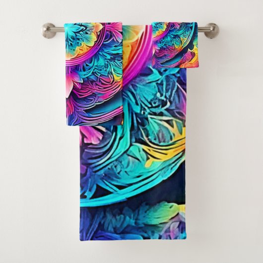 Levendige Mandala Spirit Bad Handdoek (Insitu)