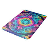 Levendige Mandala Spirit Badmat (Gekanteld)