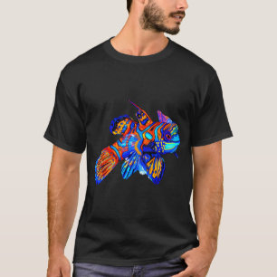 Levendige Mandarinfish T-shirt