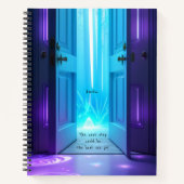 Levendige manifestatie positieve bevestiging notitieboek (Voorkant)