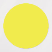 Levendige massief gele achtergrond labels (Design 2)