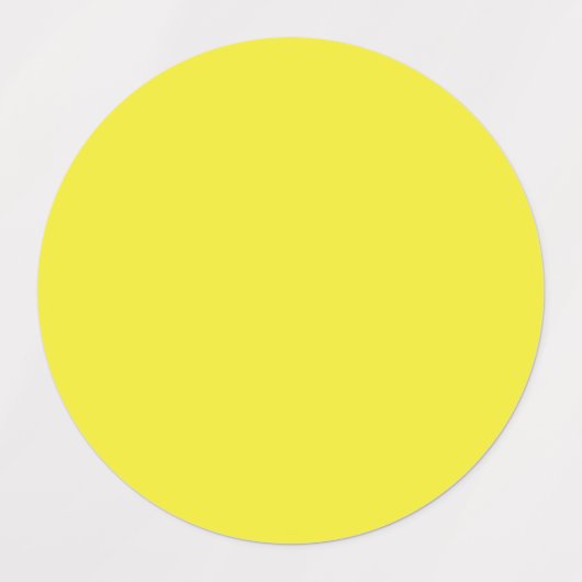 Levendige massief gele achtergrond labels (Design 1)