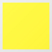 Levendige massief gele achtergrond raamsticker (Vel)