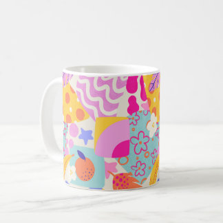 Levendige Maxi Patchwork Koffiemok