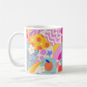Levendige Maxi Patchwork Koffiemok (Links)