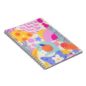 Levendige Maxi Patchwork Notitieboek (Rechterzijde)