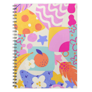 Levendige Maxi Patchwork Notitieboek