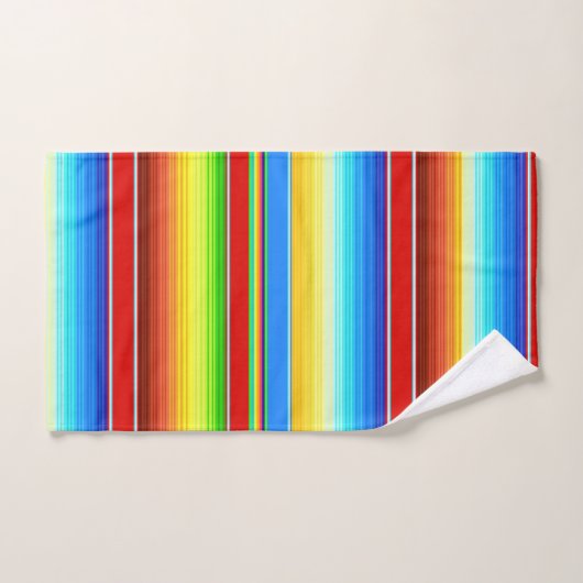 Levendige Mexicaanse blanket Traditionele Spaanse  Bad Handdoek (Handdoek)
