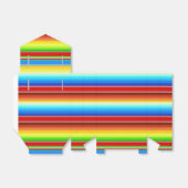 Levendige Mexicaanse blanket Traditionele Spaanse  Bedankdoosjes (Uitgevouwen)