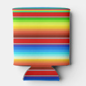 Levendige Mexicaanse blanket Traditionele Spaanse  Blikjeskoeler (Achterkant)