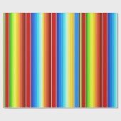 Levendige Mexicaanse blanket Traditionele Spaanse  Cadeaupapier (Vlak)