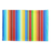 Levendige Mexicaanse blanket Traditionele Spaanse  Kussensloop (Achterkant)