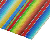 Levendige Mexicaanse blanket Traditionele Spaanse  Snijplank (Hoek)