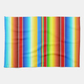 Levendige Mexicaanse blanket Traditionele Spaanse  Theedoek (Horizontaal)