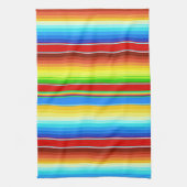 Levendige Mexicaanse blanket Traditionele Spaanse  Theedoek (Verticaal)