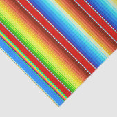 Levendige Mexicaanse blanket Traditionele Spaanse  Tissuepapier (Detail)