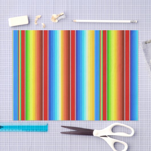 Levendige Mexicaanse blanket Traditionele Spaanse  Tissuepapier (Craft)