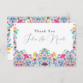 Levendige Mexicaanse Fiesta Style Rainbow Wedding (Voorkant / Achterkant)