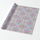 Levendige Mexicaanse Fiesta Style Rainbow Wedding Cadeaupapier (Uitgerold)