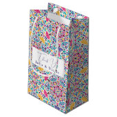 Levendige Mexicaanse Fiesta Style Rainbow Wedding Klein Cadeauzakje (Achterkant Gekanteld)