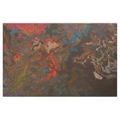 Levendige Mineral Rock Flow Paint Art Stof (Yard (91,4 cm))