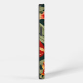 Levendige Moderne Tulpen Bloemig iPhone Hoesje (Rechterkant)