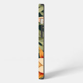 Levendige Moderne Tulpen Bloemig iPhone Hoesje (Linkerkant)