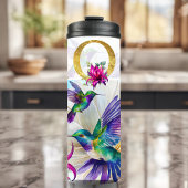 Levendige Mom Hummingbird Thermosbeker