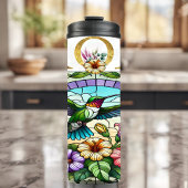 Levendige Mom Hummingbird Thermosbeker