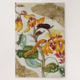Levendige motprint legpuzzel