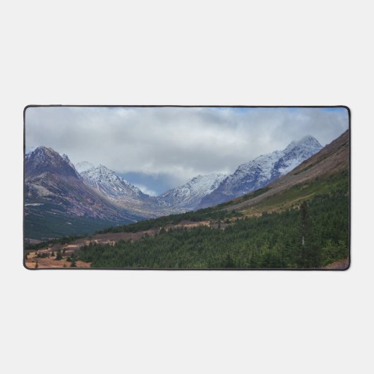 Levendige Mountain Valley Desk Mat (Voorkant)