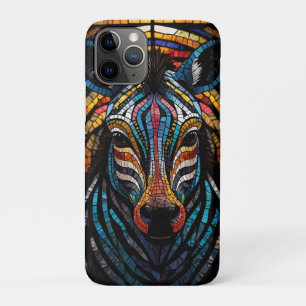 Levendige Mozaïek Zebra Case-Mate iPhone Case