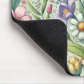 Levendige Muismat met voorjaarsthema (Hoek)