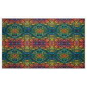 Levendige Multikleur Wervelende Kunst Stof (Fat Quarter)