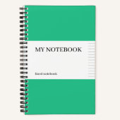 Levendige Munt van het College Notitieboek (Voorkant)